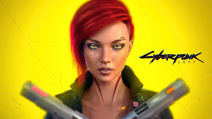 عکس شخصیت Female V از بازی Cyberpunk 2077