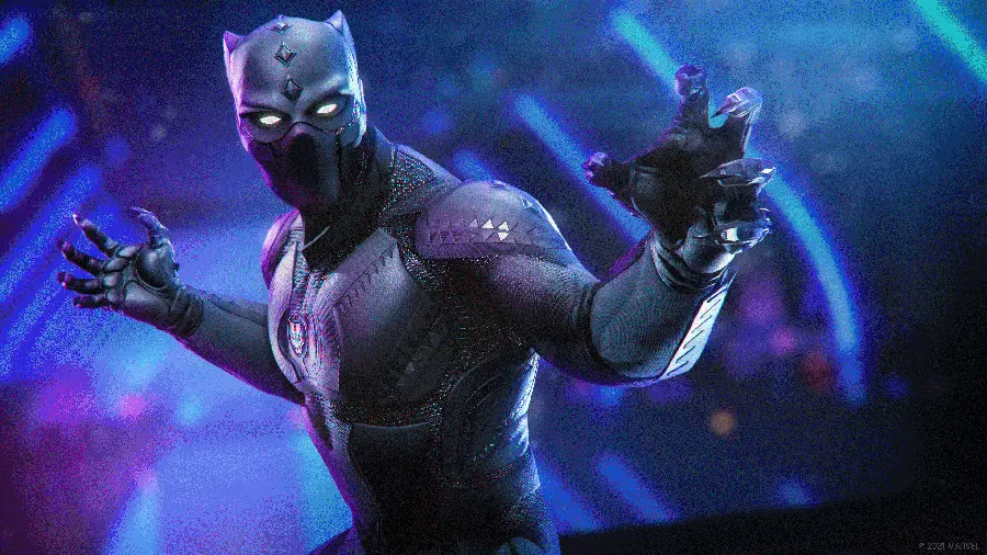والپیپر شگفت‌انگیز Black Panther با کیفیت فول اچ دی