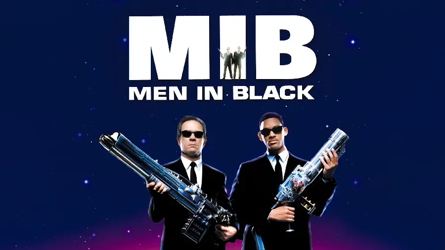 چاپ پوستر عکس پوستر فیلم مردان سیاه پوش با کیفیت 4K Men in Black