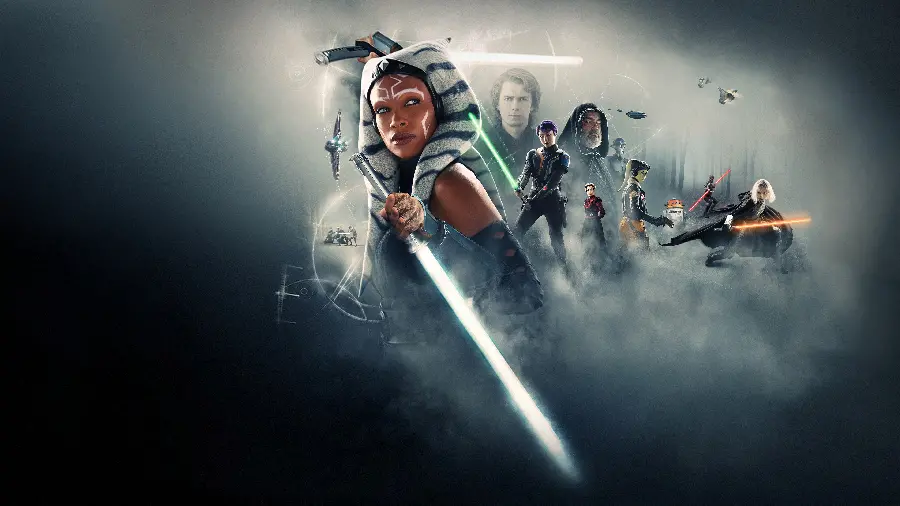 بک گراند Ahsoka آسوکا از جنگ ستارگان با کیفیت 4K برای دانلود