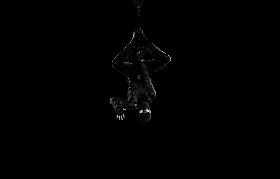 والپیپر مرد عنکبوتی سیاه Spider Man Black Suit با کیفیت اچ دی