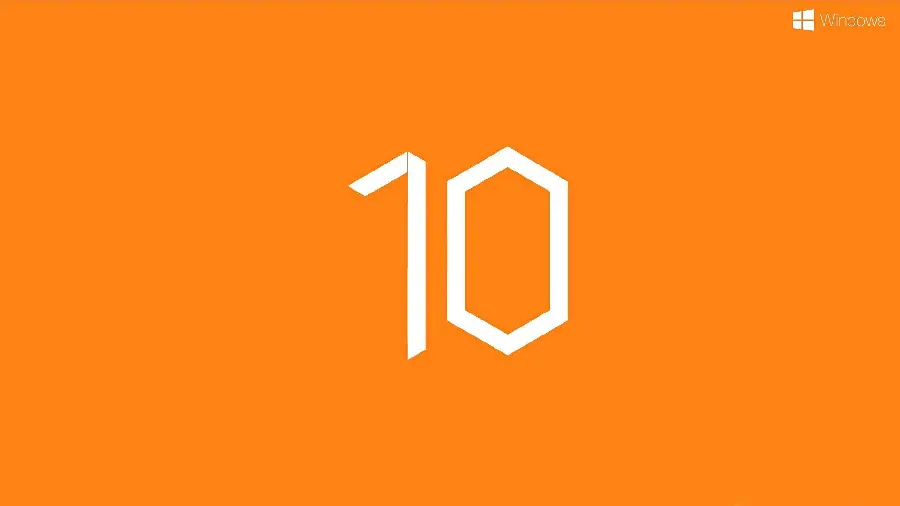 والپیپر لوگوی ویندوز 10 با طراحی مینیمال و کیفیت Ultra HD