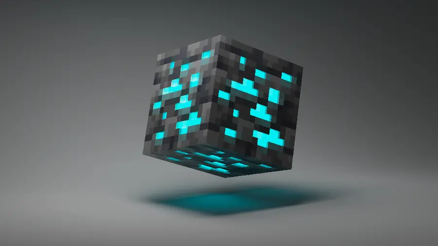 زیباترین عکس بلوک الماس Minecraft با کیفیت HD