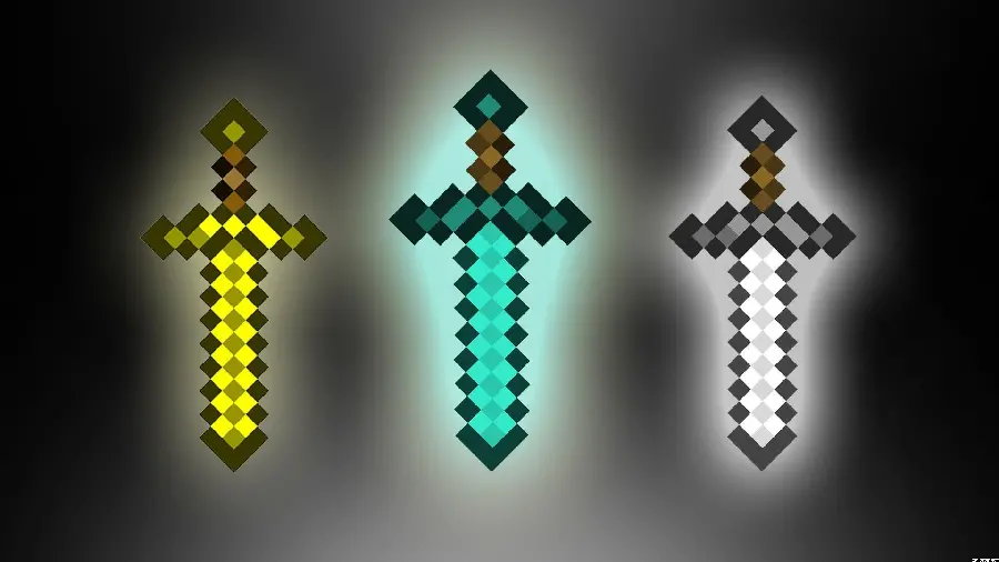 عکس ظریف بلوک الماس Minecraft با کیفیت بالا