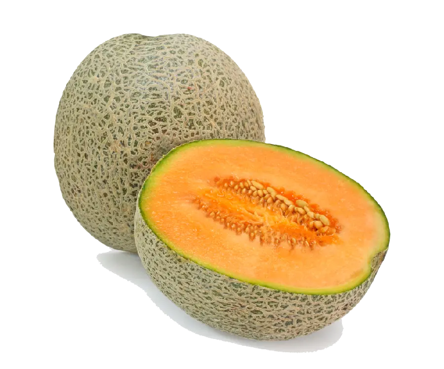 تصویر خیره کننده میوه خر بزه قاچ خورده برای طراحی