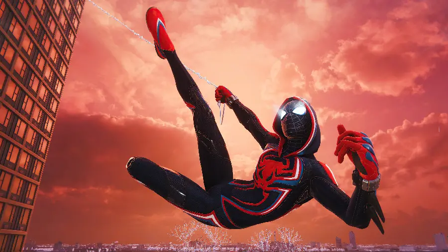 تصویر جذاب و خیره کننده شخصیت Miles Morales در بازی Spider-Man