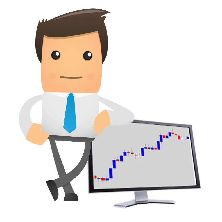 تصویر PNG تریدر با کیفیت بالا برای طراحی بروشور