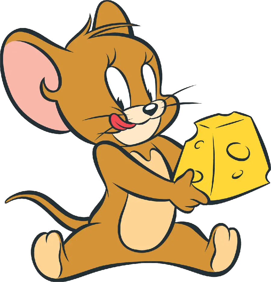 فایل PNG موش کارتونی با کیفیت بالا