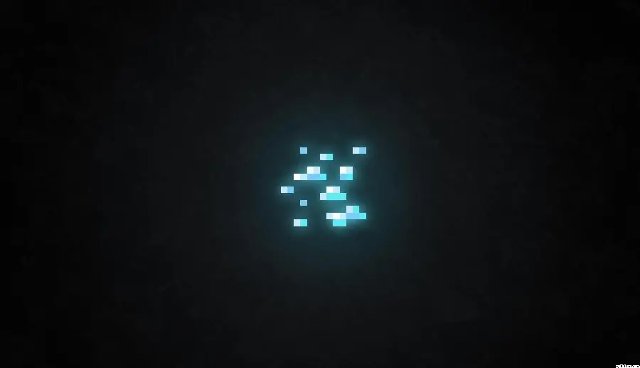 عکس منحصر به فرد بلوک الماس Minecraft با کیفیت 4K