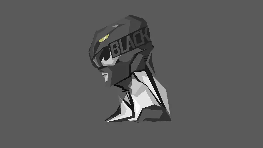 والپیپر و پس زمینه رنجر سیاه Power Rangers با کیفیت 8K