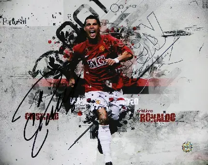 عکس بدن مسی رونالدو