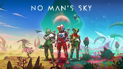 والپیپر نو منز اسکای No Mans Sky با کیفیت 4K