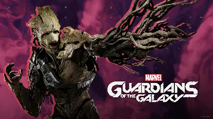 عکس گروت در بازی نگهبانان کهکشان Marvel's Guardians of the Galaxy