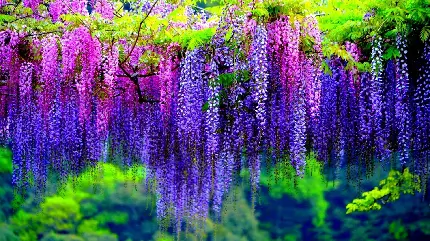 چاپ پوستر عکس جذاب شکوفه های بهاری با کیفیت Ultra HD