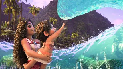 عکس و بک گراند موآنا 2 با کیفیت 4K Moana 2