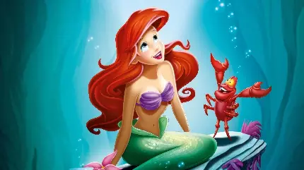 عکس پری دریایی کوچولو با کیفیت 4K The Little Mermaid