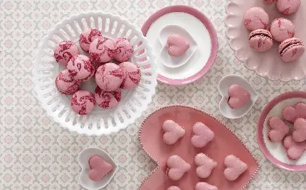چاپ پوستر عکس با کیفیت بالا از شیرینی برای پس‌زمینه