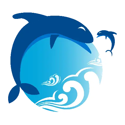 دانلود رایگان عکس‌های PNG دلفین برای طراحی لوگو