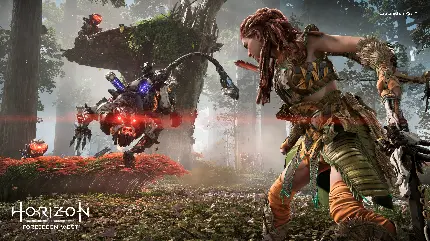 عکس گیم پلی بازی هورایزن فوربیدن وست Horizon Forbidden West با شخصیت الوی