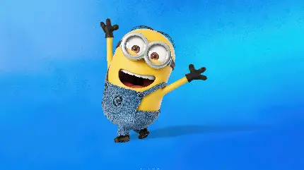 عکس Minion مینیون آبی با کیفیت 8K برای دانلود رایگان