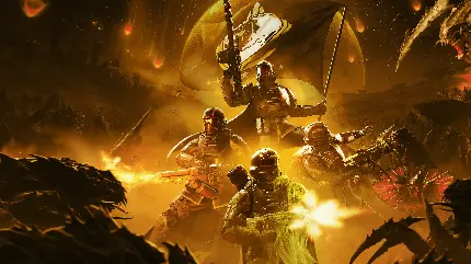 والپیپر جذاب Helldivers 2 با کیفیت 4K برای دانلود