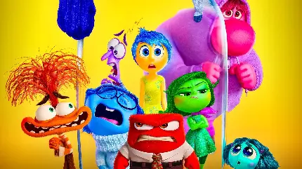 تصاویر جدید انیمیشن اینساید اوت Inside Out 2 یا درون و بیرون ۲