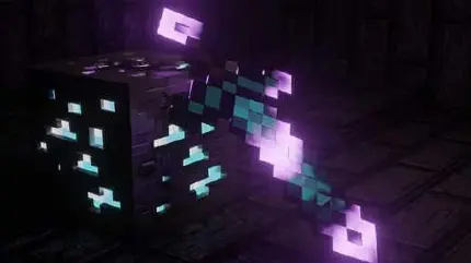 چاپ پوستر تصویر جذاب بلوک الماس Minecraft با کیفیت بالا