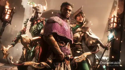 تصویر فانتزی و جذاب بازی Dragon Age با کیفیت 4K
