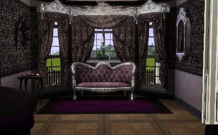 چاپ پوستر عکس هنری دکور گوتیک با ترکیب‌بندی مینیمال