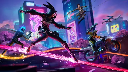 والپیپر فصل 4 فورتنایت با کیفیت فول اچ دی