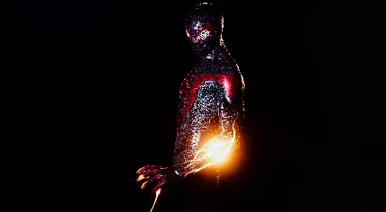تصویر خیره کننده شخصیت Miles Morales در بازی Spider-Man با کیفیت بالا