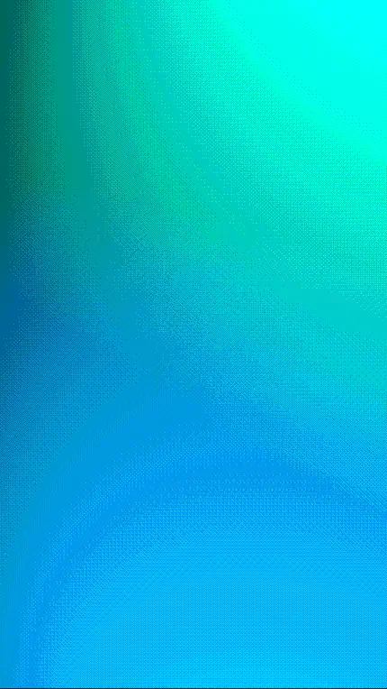 تصویر فانتزی گرادیان سبز آبی با افکت نور