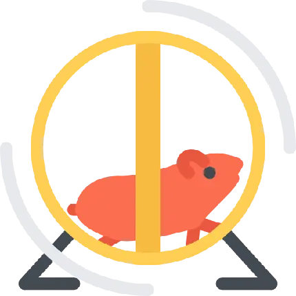 دانلود تصویر PNG همستر کارتونی برای طراحی لوگو