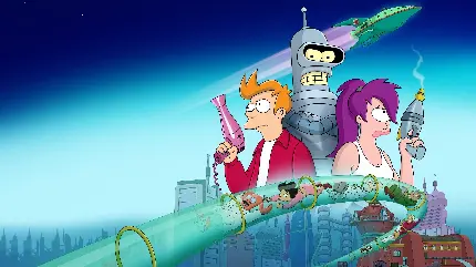 عکس سریال فوتوراما Futurama با کیفیت اچ دی