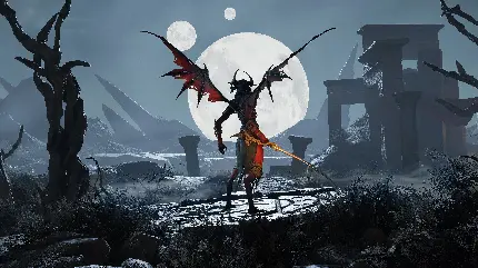 والپیپر بازی متال هل سینگر Metal Hellsinger با کیفیت اچ دی