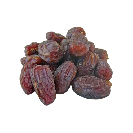 تصویر PNG خرما روی شاخه با پس‌زمینه شفاف