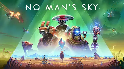 والپیپر نو منز اسکای No Mans Sky کیفیت 4K