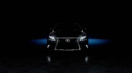 زیباترین تصویر ماشین لکسوس 2013 Lexus LS در تاریکی 