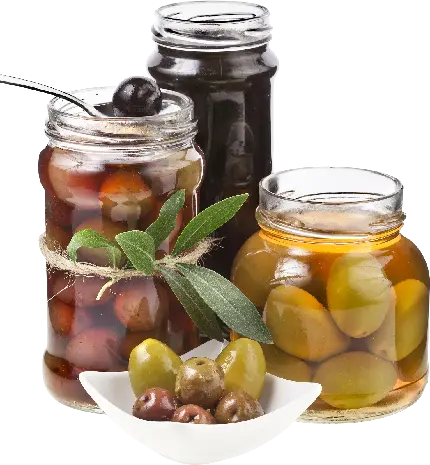 تصاویر PNG شیشه زیتون برای تبلیغات با کیفیت بالا