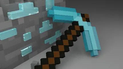 چاپ پوستر تصویر ناز بلوک الماس Minecraft با کیفیت HD