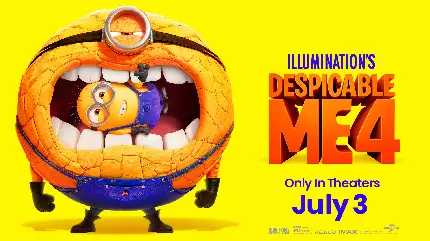 عکس انیمیشن با کیفیت به نام من نفرت‌ انگیز ۴ Despicable Me 4