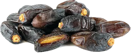 تصویر PNG خرما تازه با نورپردازی عالی