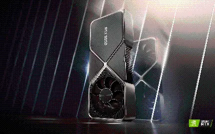 چاپ پوستر تصویر پردازنده‌های شرکت انویدیا-Nvidia با قدرت بالا