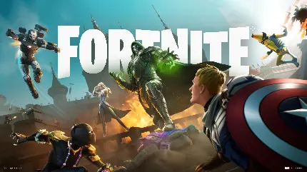 عکس همکاری فورتنایت و مارول با کیفیت فول اچ دی