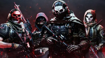 والپیپر بازی Call of Duty Modern Warfare 2 با شخصیت Ghost