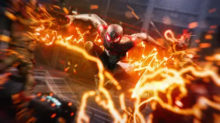 والپیپر بازی مرد عنکبوتی مایلز مورالس Marvel's Spider-Man Miles Morales