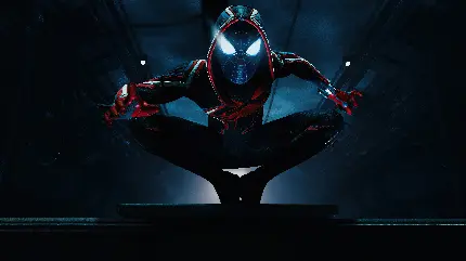 عکس خفن و تاریک شخصیت Miles Morales در بازی Spider-Man