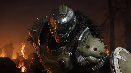 عکس جذاب و تاریک بازی Doom The Dark Ages با کیفیت فول اچ دی