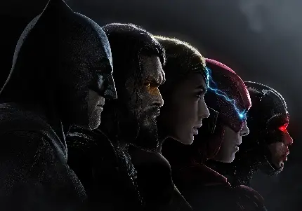 والپیپر شیک و زیبا لیگ عدالت Justice League با تمام اعضا