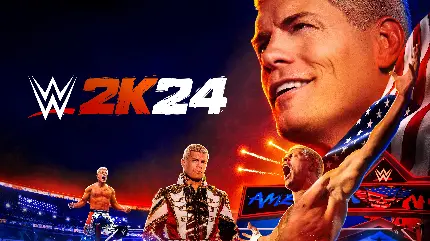 والپیپر و تصویر زمینه بازی WWE 2K24 با کیفیت 4K